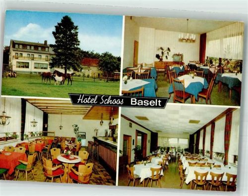 Basel Hotel Schoos Pferde
