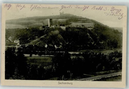 Oldisleben 1916 Die Sachsenburg
