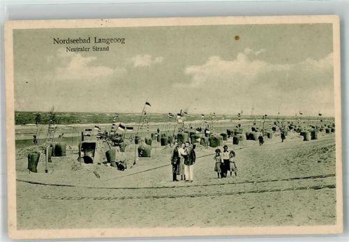 26465 W2941 Langeoog 1925 - Strandleben