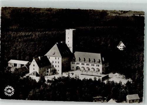 Ebermannstadt Burg Feuerstein Haus der kath. Jugend Hüttenstempel Fliegeraufnahme