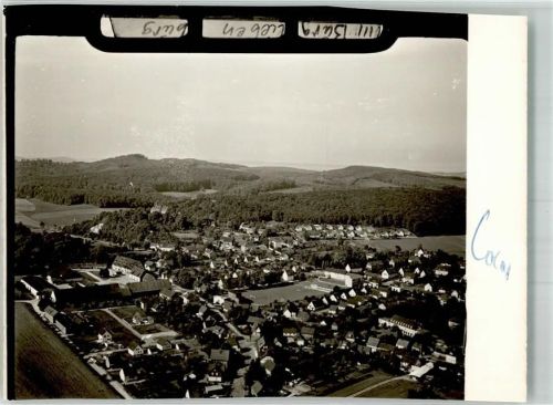Liebenburg Fliegeraufnahme Foto Original aus Archiv eines Ansichtskartenverlages