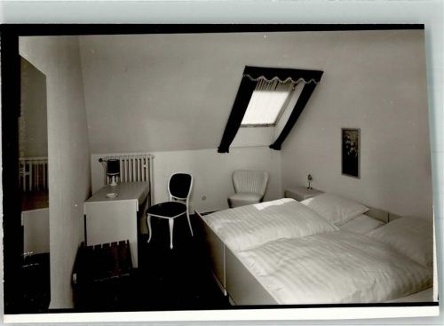 Salzbergen Gasthaus Gutsschänke Holsterfeld Gästezimmer Foto Original aus Archiv eines Ansichtskartenverlages Ort handschriftlich