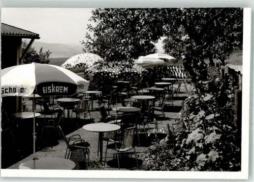 Rohden Gartenwirtschaft eines Cafes Foto Original aus Archiv eines Ansichtskartenverlages Ort handschriftlich