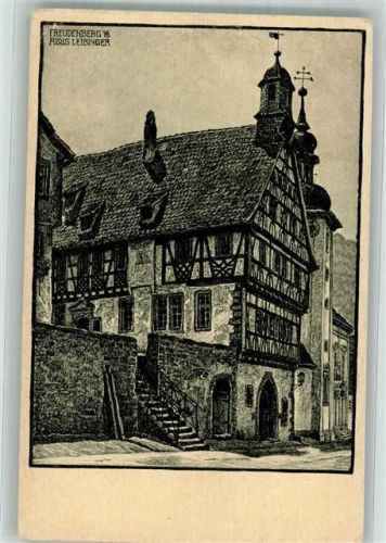 Freudenberg sign. Liebinger, Alois Architekt Rathaus