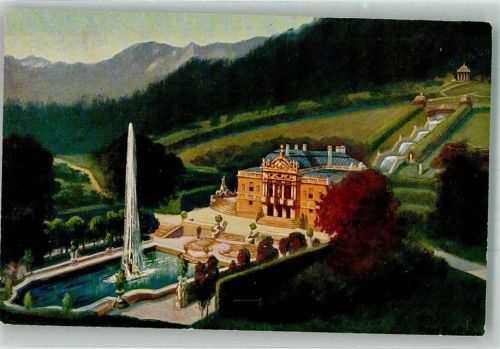 Linderhof sign. Klatt Schloss