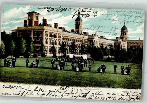 Southampton 1904 Krankenhaus Netley Hospital Uniform