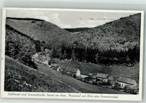 Lonau Mariental mit Franzosenkopf Verlag Thoericht