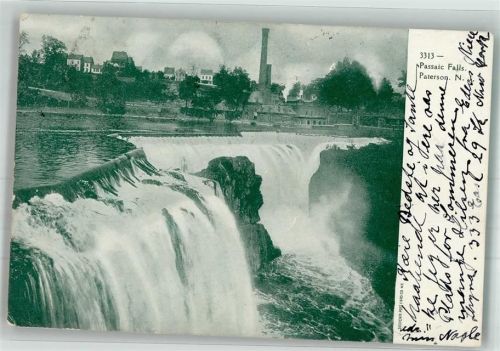 Paterson 1906 Passiac Falls
