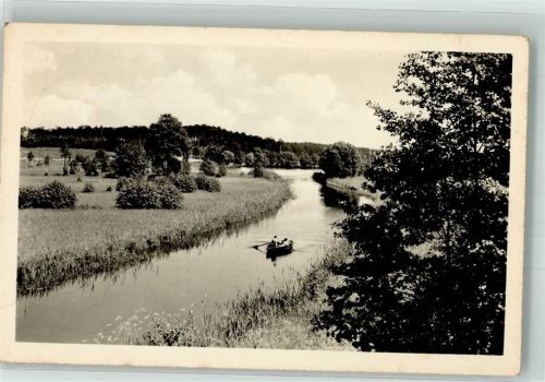 Zechlinerhütte 1961 Stempel Bahnpostamt Leipzig Zustellhinweis