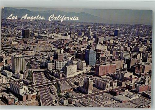 Los Angeles 1972 Fliegeraufnahme