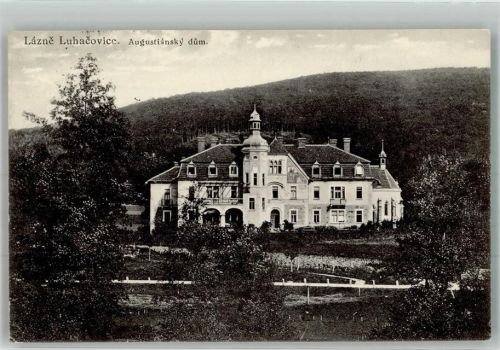 Lazne Luhacovice 1928 Hotel Augustiansky dum