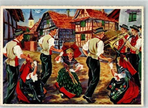 Geispolsheim Tracht L´Alsace Tanz Musik