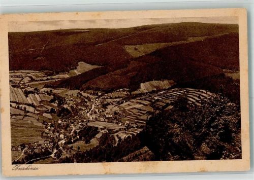 Oberschönau 1925 Bahnpost Berlin-Würzburg Zug 37