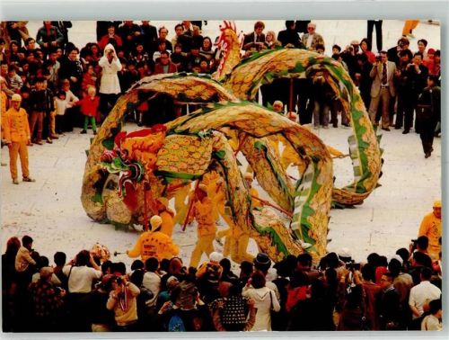 Tracht Dragon dancing Taipeh