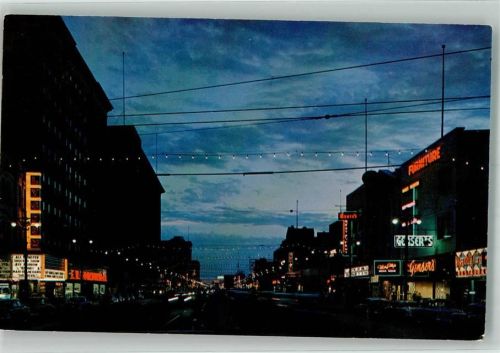 Winnipeg 1964 Portage Avenue Nacht