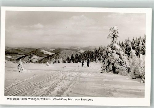 Willingen Winter Blick vom Ettelsberg
