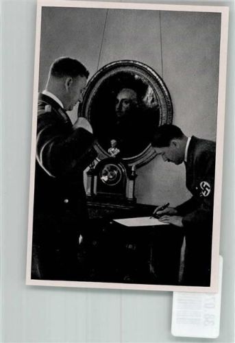 Berlin Mitte Sammelbild Der Führer und Stabschef Lutze in der Reichskanzlei Sammelwerk Nr. 15 Adolf Hitler Nr. 67 Gruppe 67
