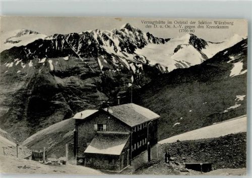 Vernagthütte 1920 Hüttenstempel