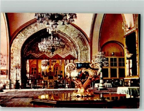 Teheran 1974 Kakh-Golsetan Saloon Luftpost