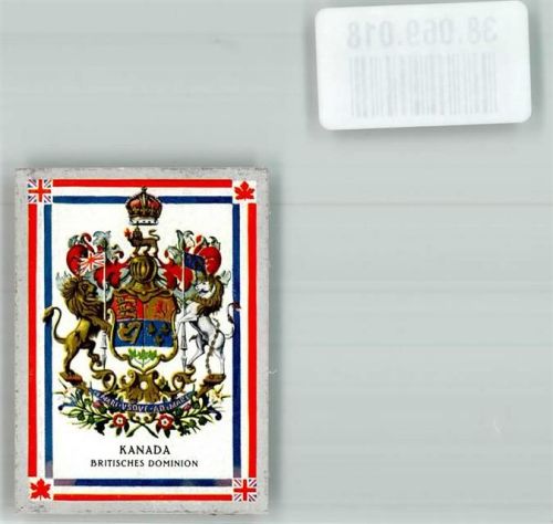 Wappen Britisch Dominio Zigarettenbilder