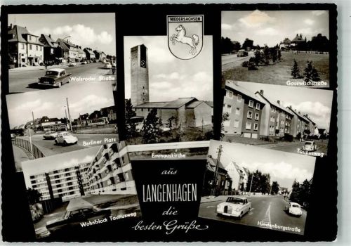 Langenhagen Taunusweg Hindenburgstrasse Walsroder Strasse