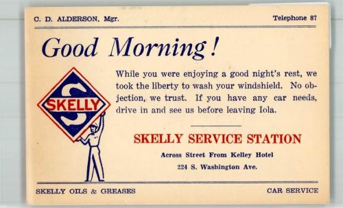 Washington D.C. Tankstelle Skelly Service Station Car Service Skelly Oils und Greases