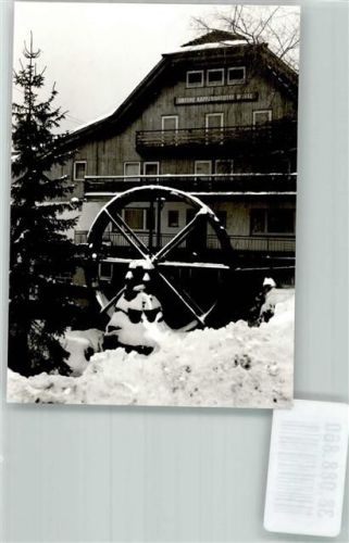 Unterreichenbach Mühle Winter Ort handschriftlich