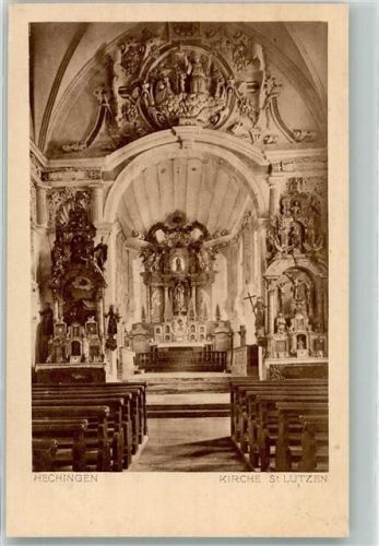Hechingen Kirche St. Lutzen innen