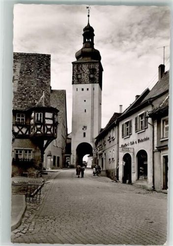 Uffenheim Cafe zur Weinlaube Am Würzburger Tor
