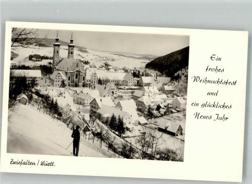 Zwiefalten Winter Weihnachten Neuhjahr