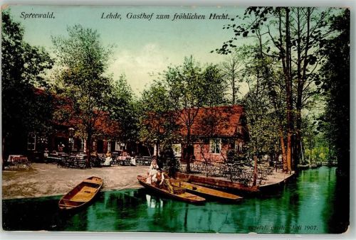 Lehde Gasthaus zum fröhlichen Hecht