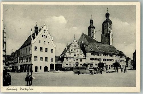 Wemding Marktplatz Omnibus