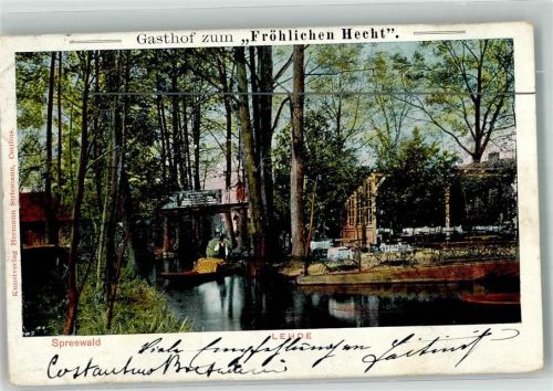 Lehde Gasthaus zum fröhlichen Hecht