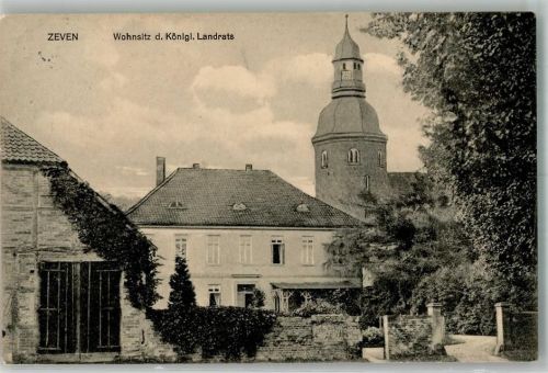 Zeven 1912 Wohnsitz des königl. Landrats