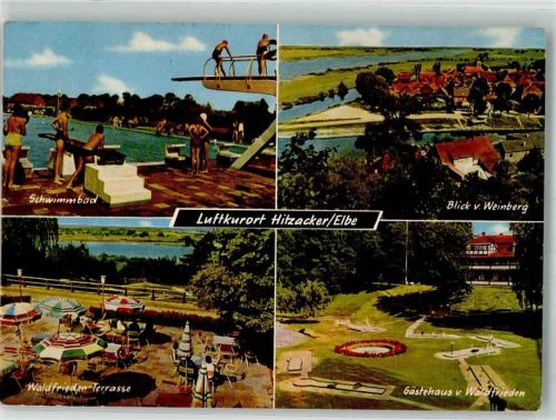 Hitzacker Gasthaus Waldfrieden Schwimmbad Minigolf
