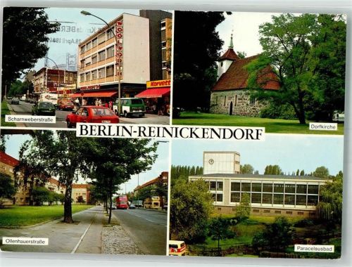 Reinickendorf Scharnweberstrasse Kirche Ollenhauerstrasse