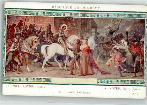 Orleans sign. Royer Lionel Jeanne d`Arc Einzug No. 51