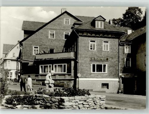 Lauscha Gasthaus Wilder Mann Hüttenplatz
