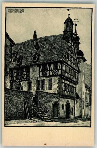 Freudenberg sign. Leibinger Rathaus