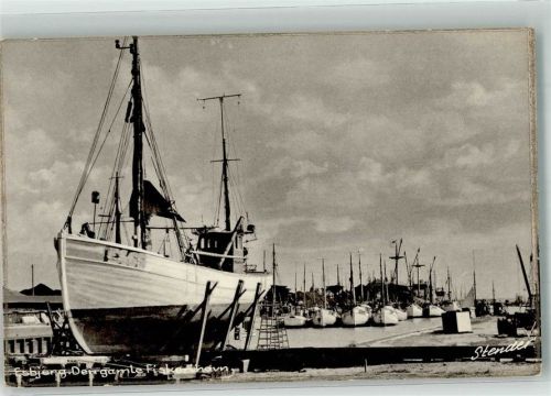 Esberg Foto Stender Hafen Fischerboote