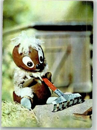 Puppenfigur Pittiplatsch aus dem DDR-Kinderfernsehen Fotograf Denzler VEB Bild und Heimat