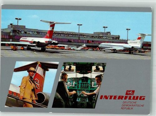 Schönefeld Interflug Deutsche Demokratische Republik Omnibus