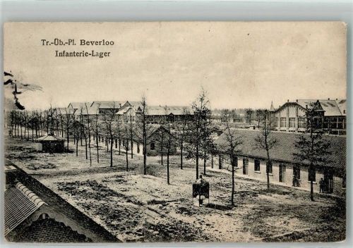 Beverloo 1916 Infanterie-Lager des Truppenübungsplatzes Feldpost WK I Inf.-Ers.-Truppe