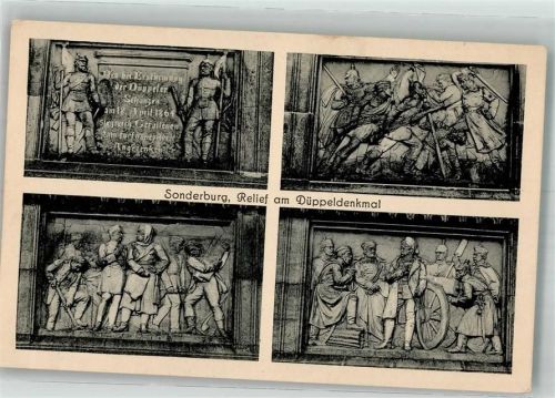 Sonderburg Düppel- Denkmal Relief