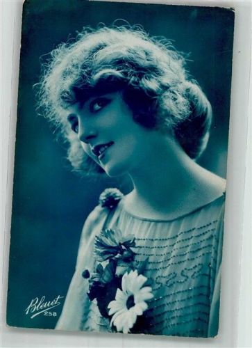 Frau 258 Bleuet 1923 Foto AK