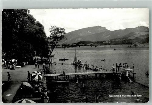 Walchsee 1961 Schwimmbad