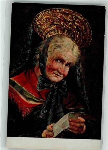 Alte Frau in oberschwäbischer Tracht