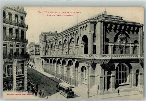 Toulouse Pferdestraßenbahn Museum rue d´Alsace -Lorraine