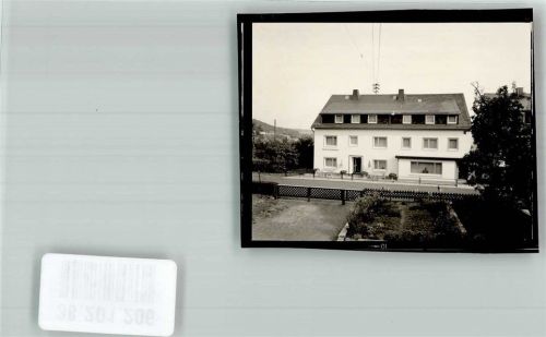 Fussingen Pension Haus Katharina Foto Original aus Archiv eines Ansichtskartenverlags Ort handschriftlich