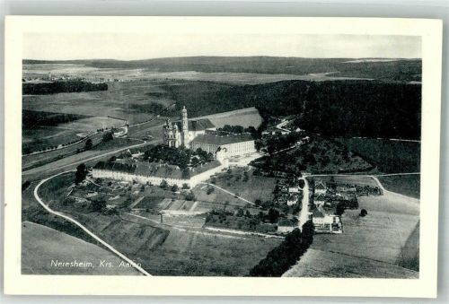 Neresheim Fliegeraufnahme Abtei